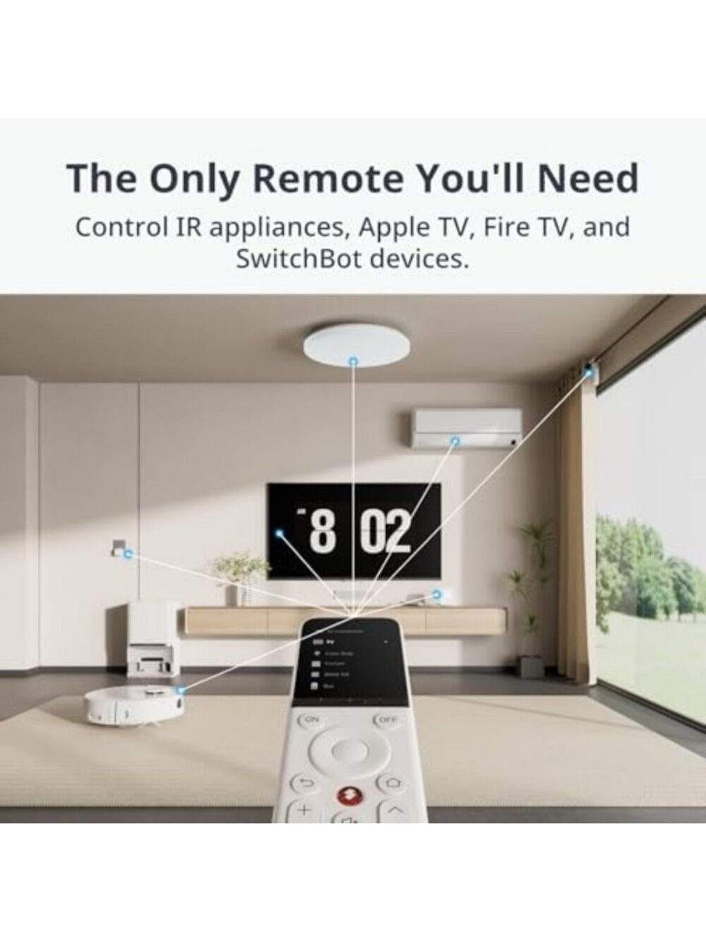 Universal Smart Remote Control Hub - Multi-Device IR/Bluetooth, Custom App - Picture 2 of 6